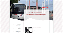Desktop Screenshot of krause-fahrschule.de